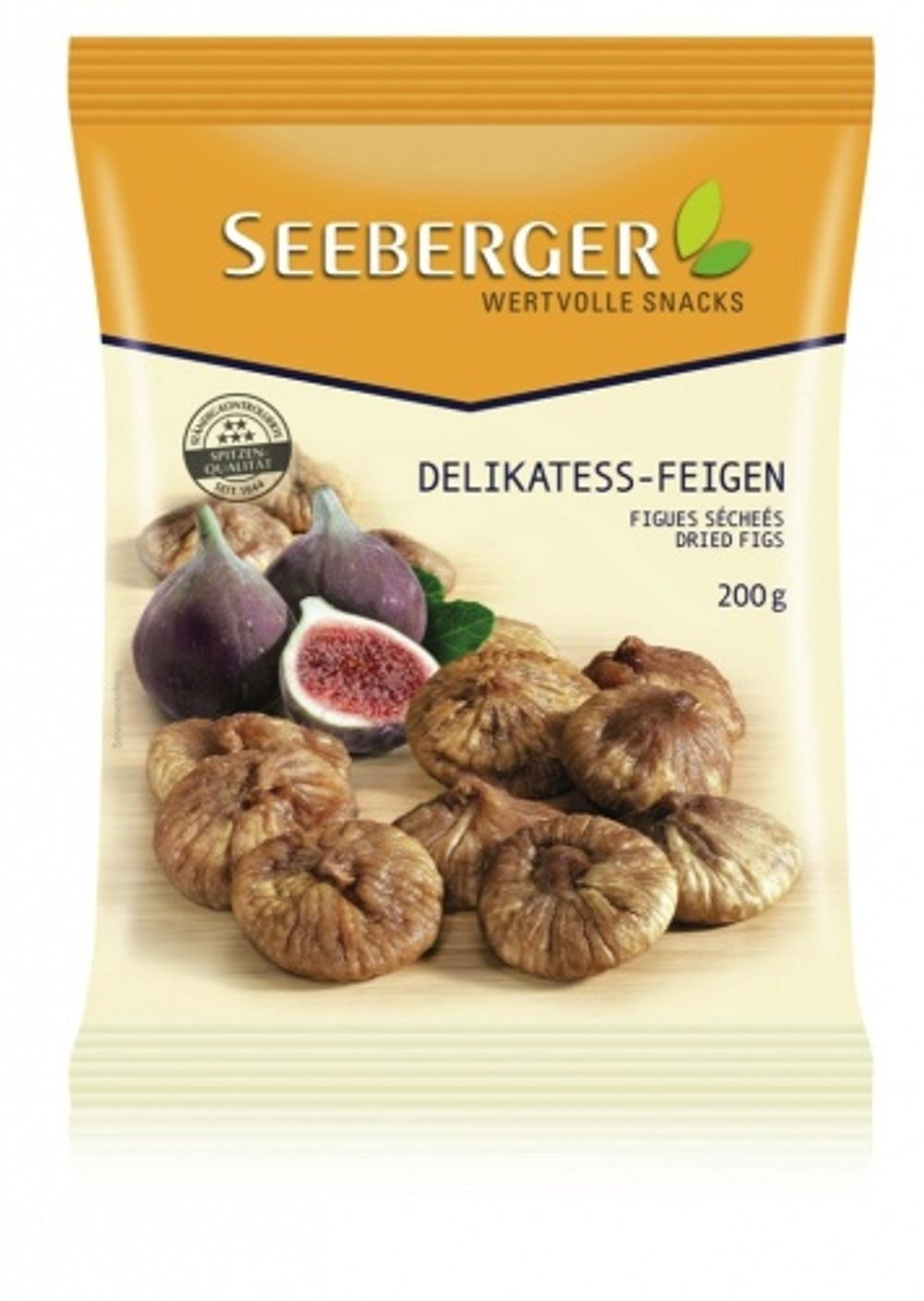 Dried figs, Seeberger, 200g