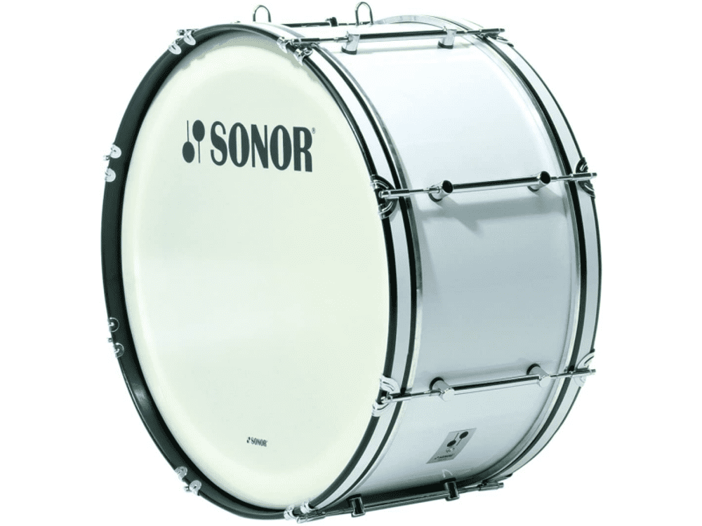 Boben bas Pohodni Sonor , 26‘’ x 12‘’, CW-white, weight 7,6 kgs, with white heads 57121154