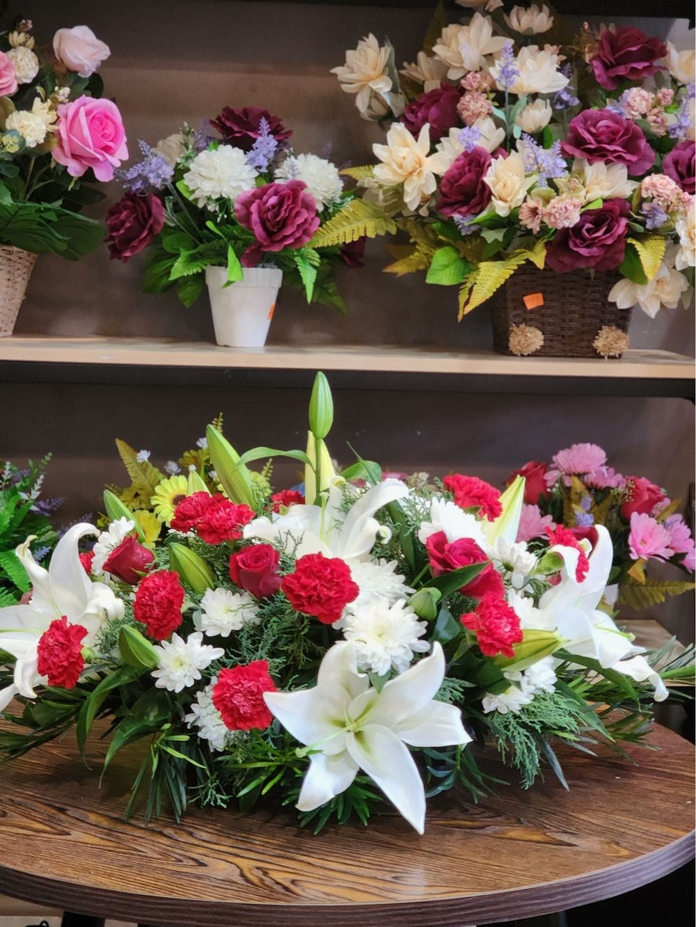 Oval Shape Arrangement