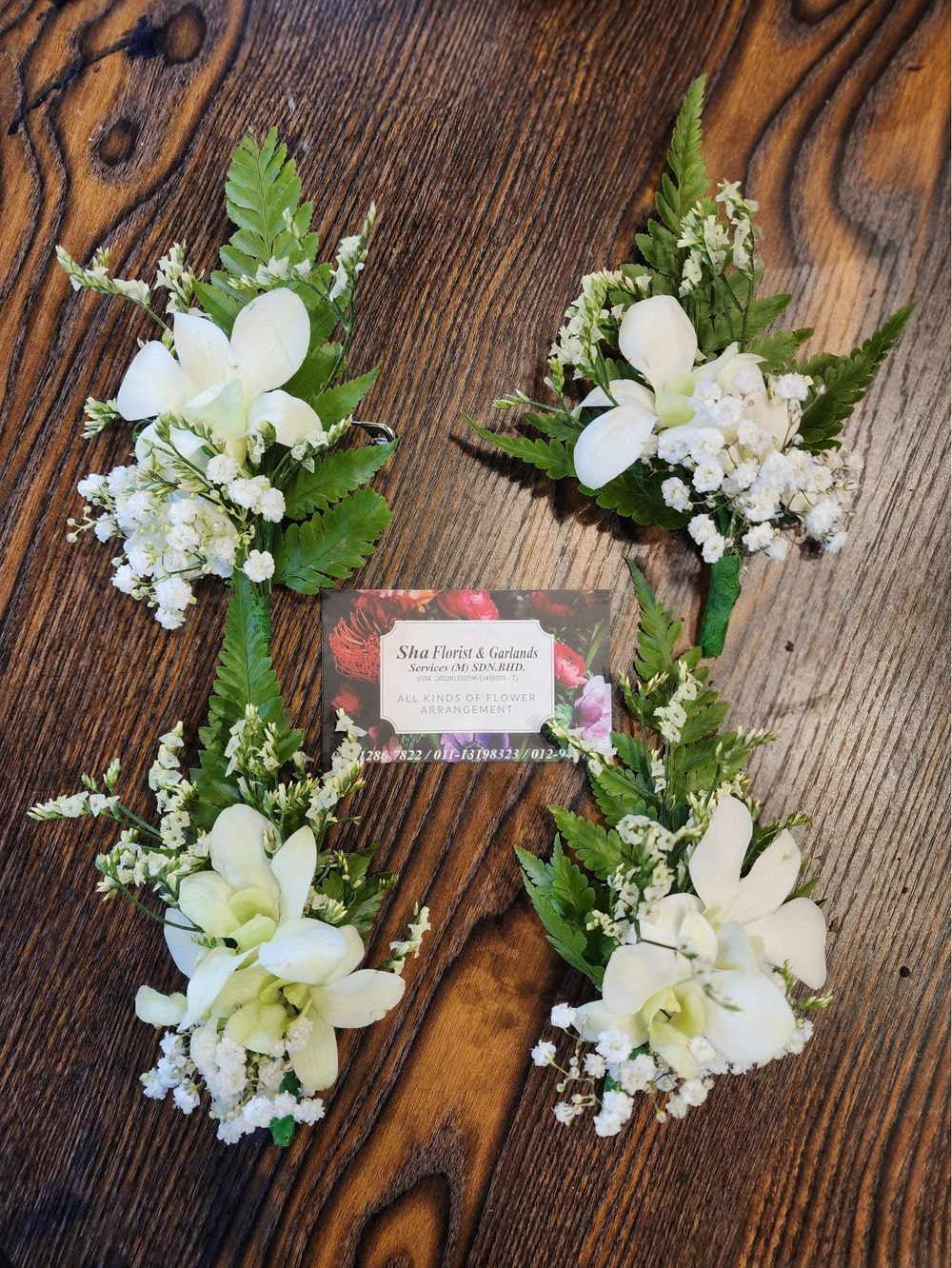 White Orchid Corsage