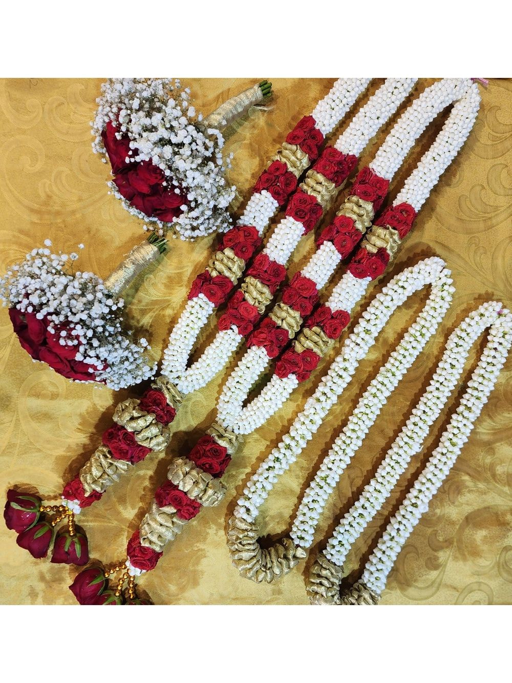 Crepe Jasmine Garland - I