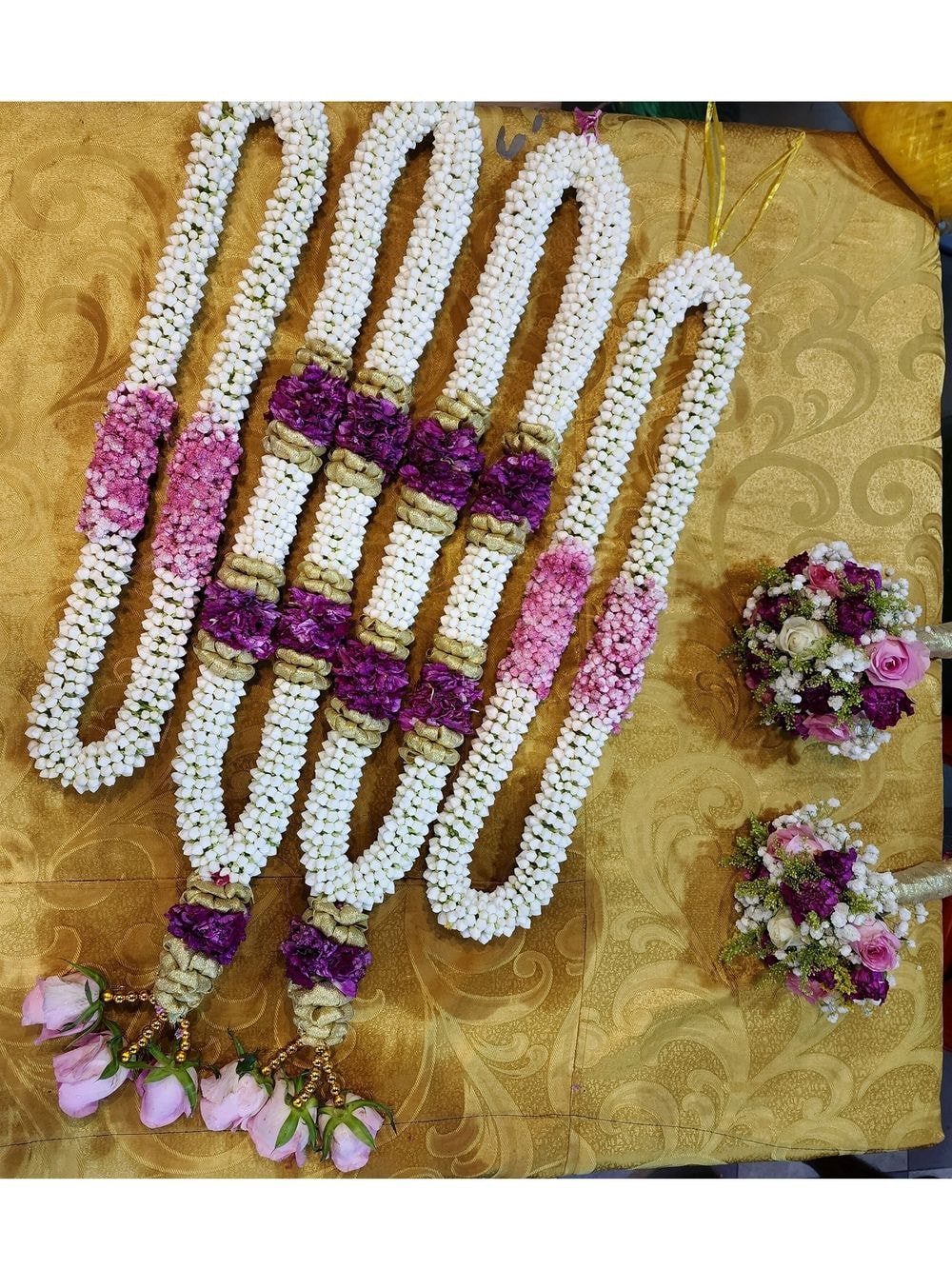 Crepe Jasmine Garland - F