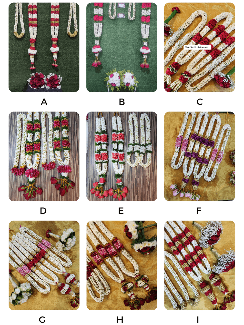 Crepe Jasmine Garland - A