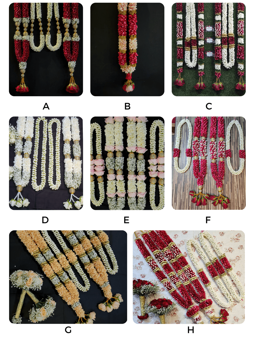 Flower Petals Garland - A