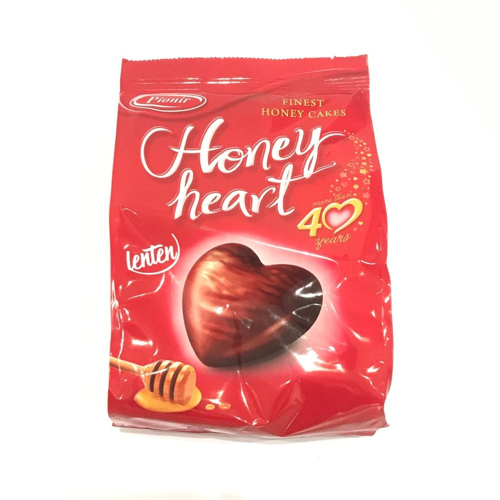 Pionir - Gefüllte Schokoladen Lebkuchenherzen - 150g