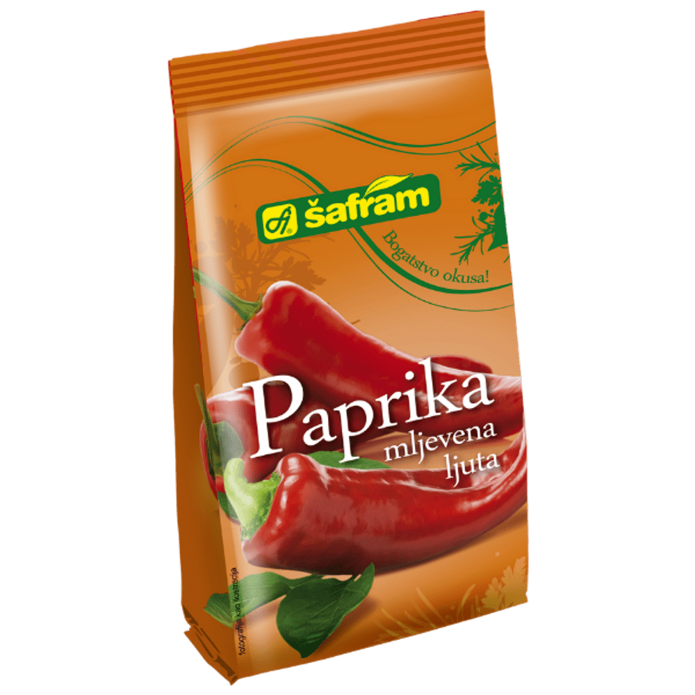 Safram - Gemahlener Gewürzpaprika scharf - 100g