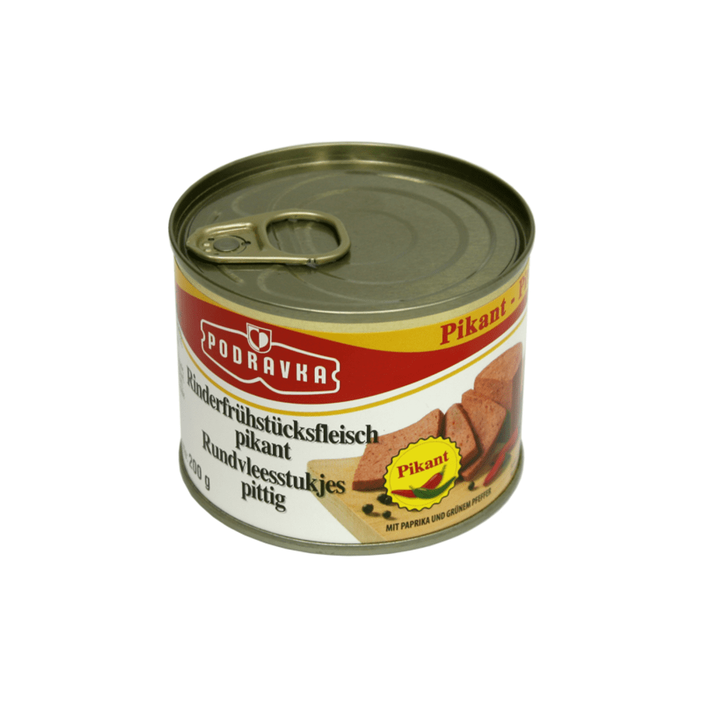 Podravka - Rinder Frühstücksfleisch pikant - 200g