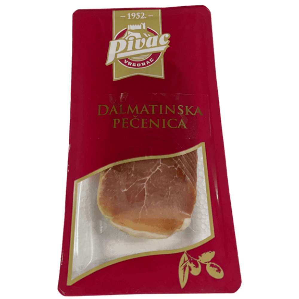 Pivac – Dalmatinska Pecenica Peka – Schweinscarrée geschniten – 100g
