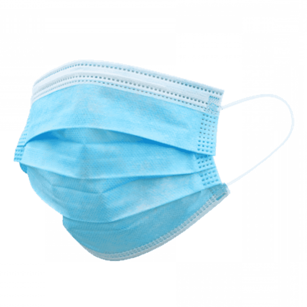 Mundschutzmaske – Hygienemaske 3-lagig als 50er Packung - einzelne Packung à 50 Stk