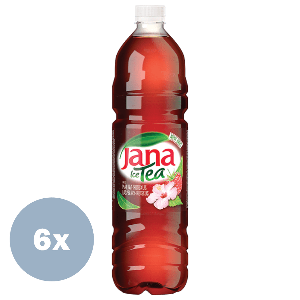 Jana - Ice Tea Hibiskus Himbeer - 6x1,5l