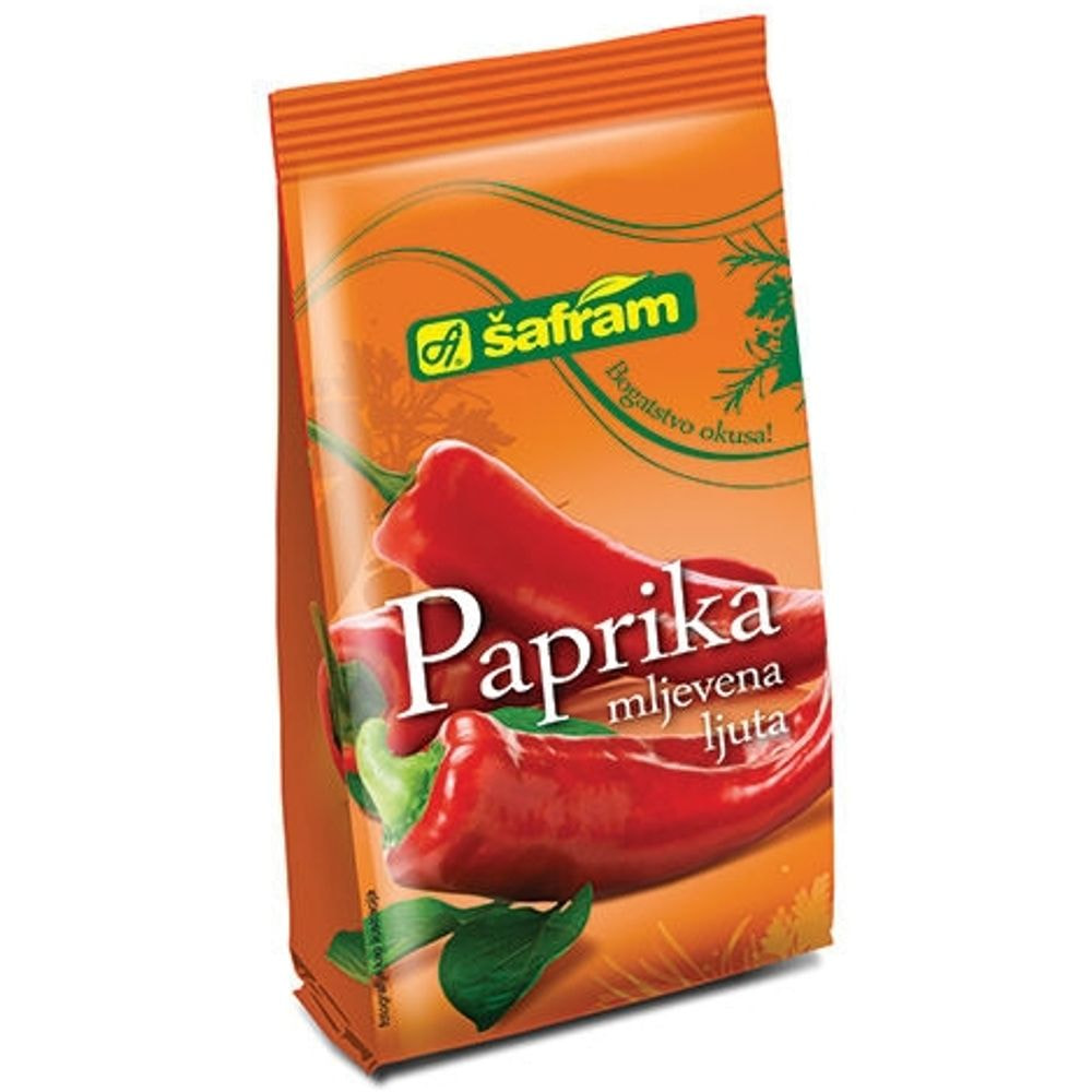 Safram Paprika gemahlen scharf - 100g