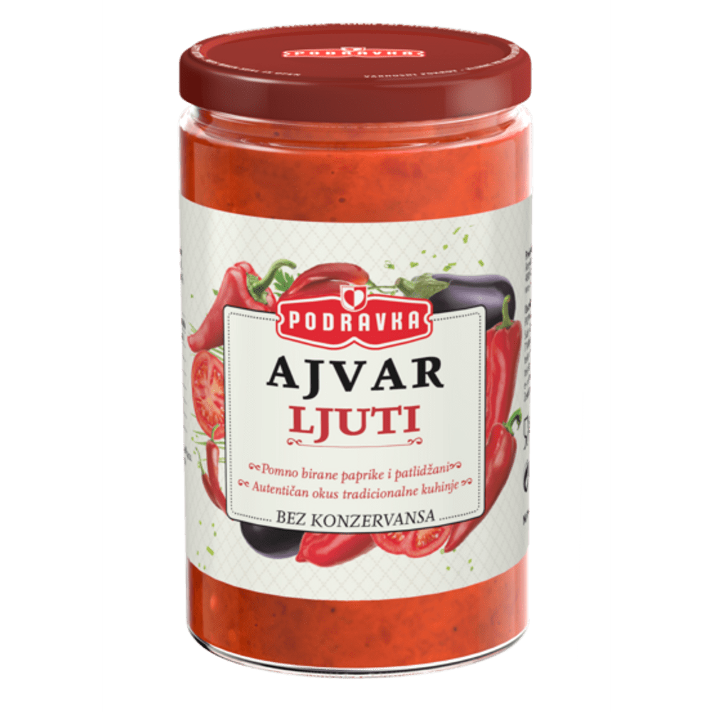 Ajvar Podravka - 370ml scharf