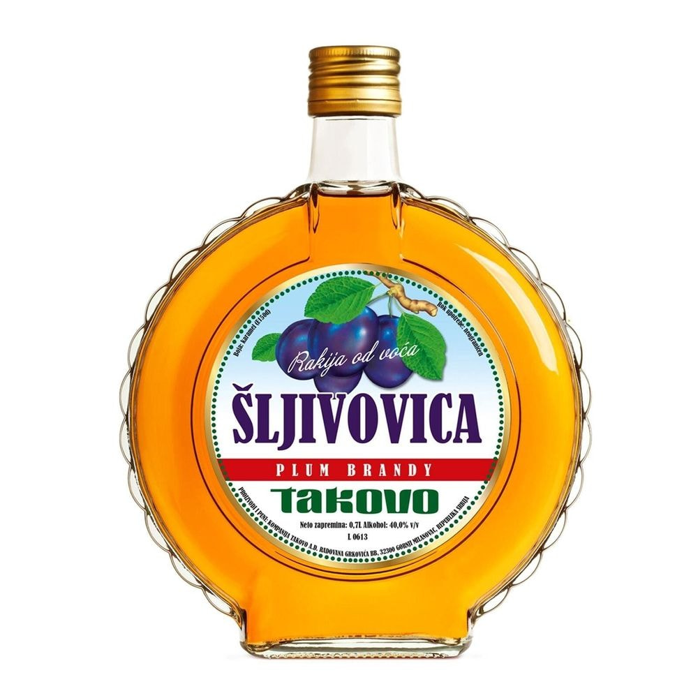 Sliwowitz Cutura Takovo  40 % 0.75/7