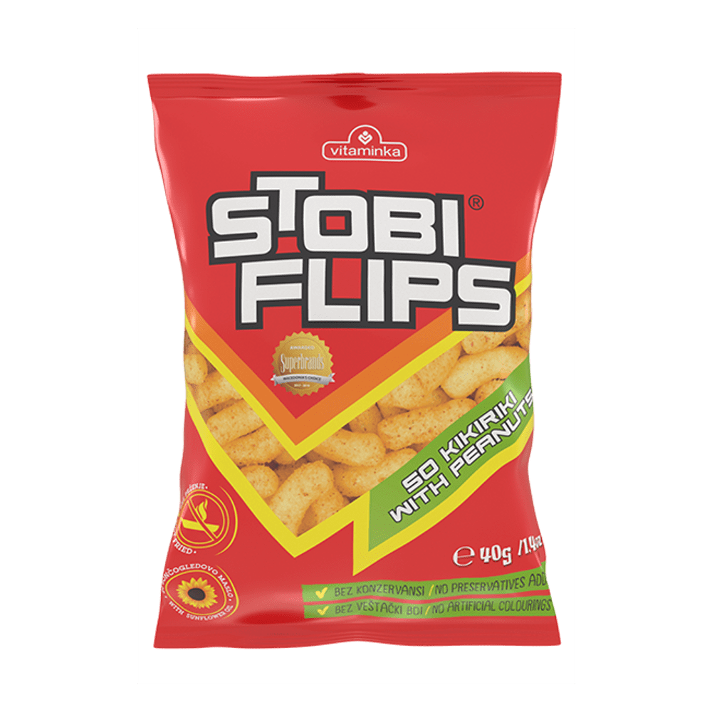 Erdnussflips Stobi - 40g