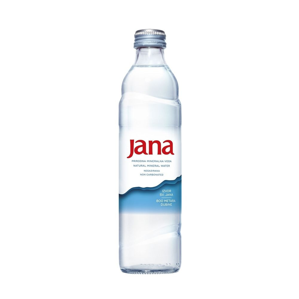 Jana Quellwasser - 0.33l im Glas