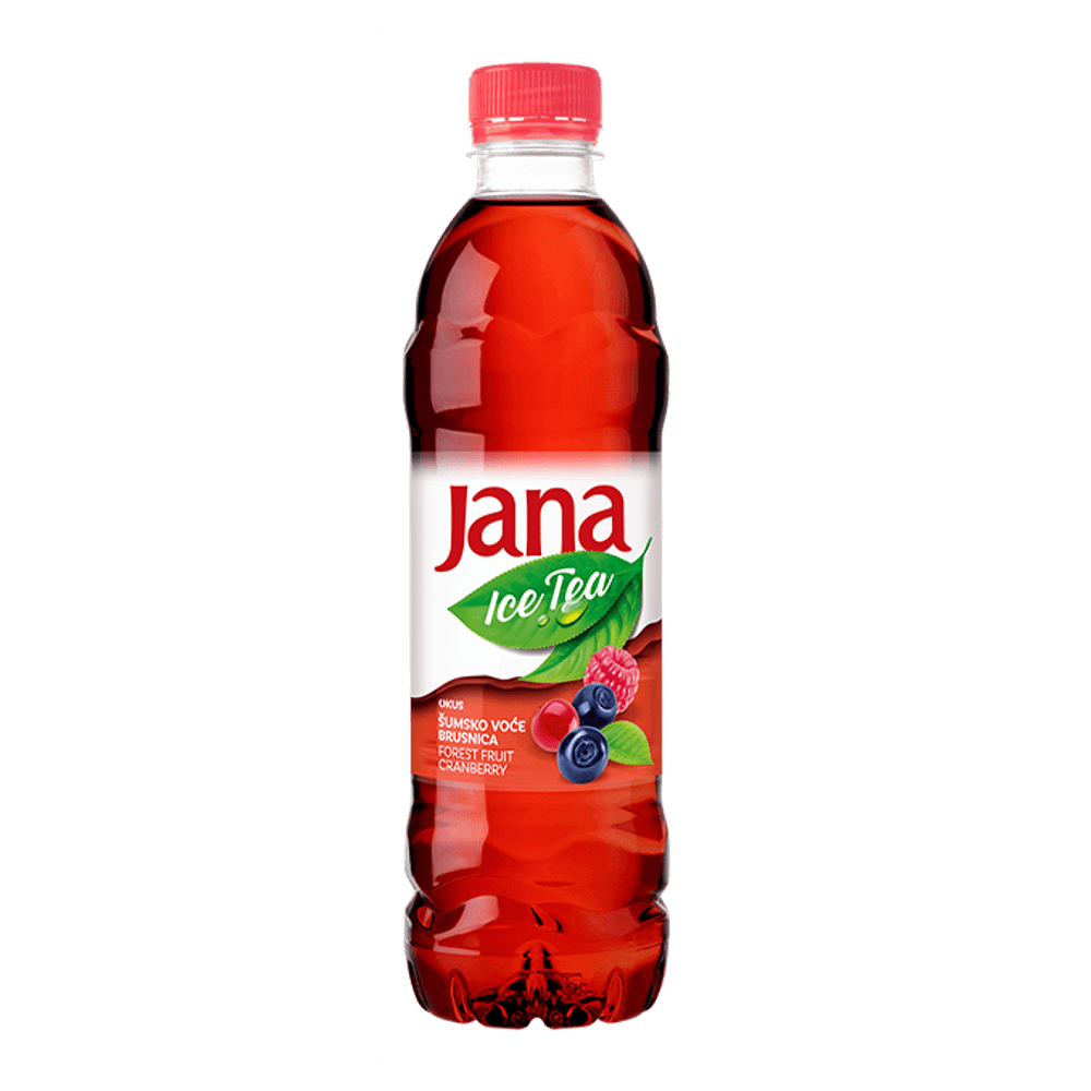 Jana Eistee  - 0.5l mit Waldbeerengeschmack