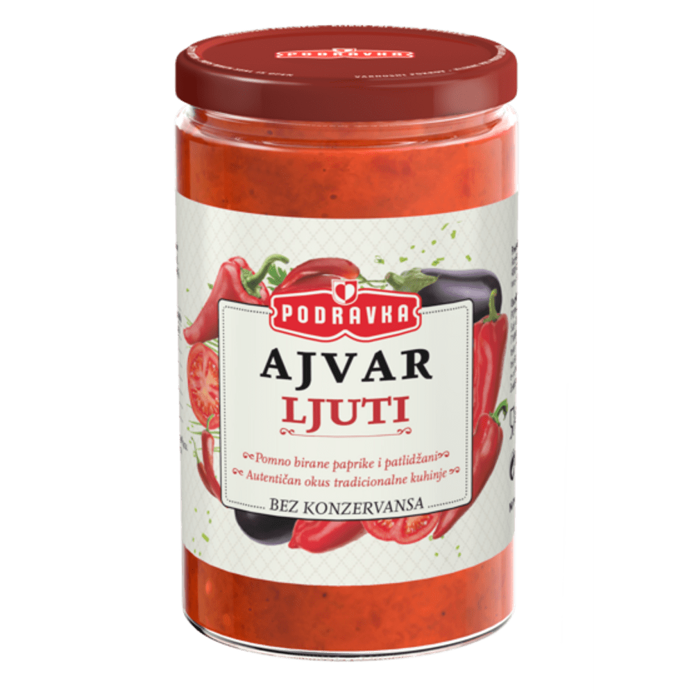 Ajvar Podravka scharf - 720ml