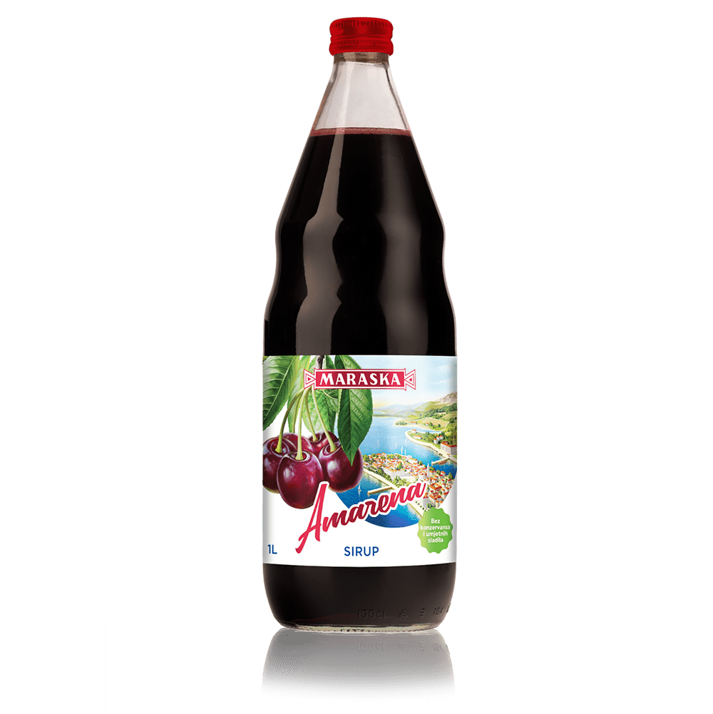 Sirup Visnja Amarena-Sauerkirsch - 1 Liter Maraska