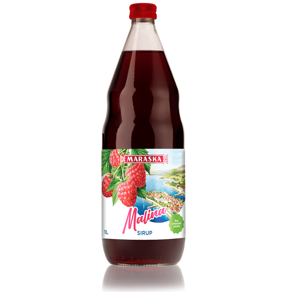 Sirup Malina-Himbeere - 1 Liter Maraska