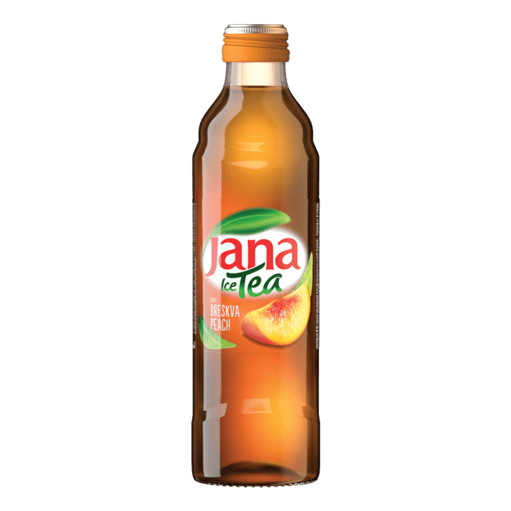 Jana Eistee Pfirsich - 0.33l im Glas