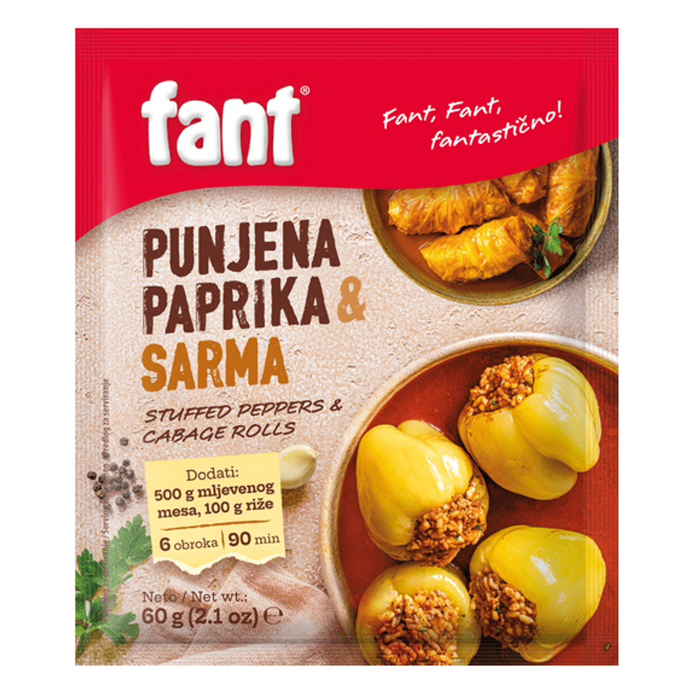 Fant für Paprika und Sarma - 60g