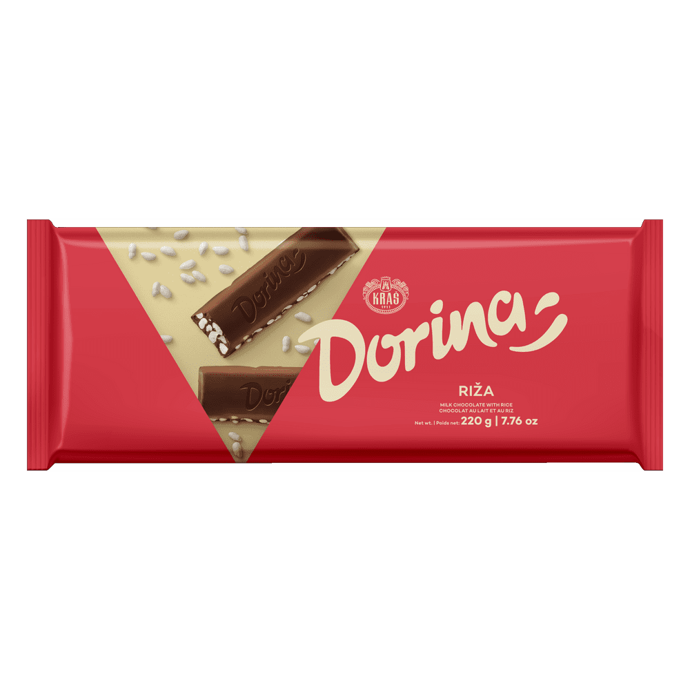 Dorina Schoki mit Puffreis - 220g