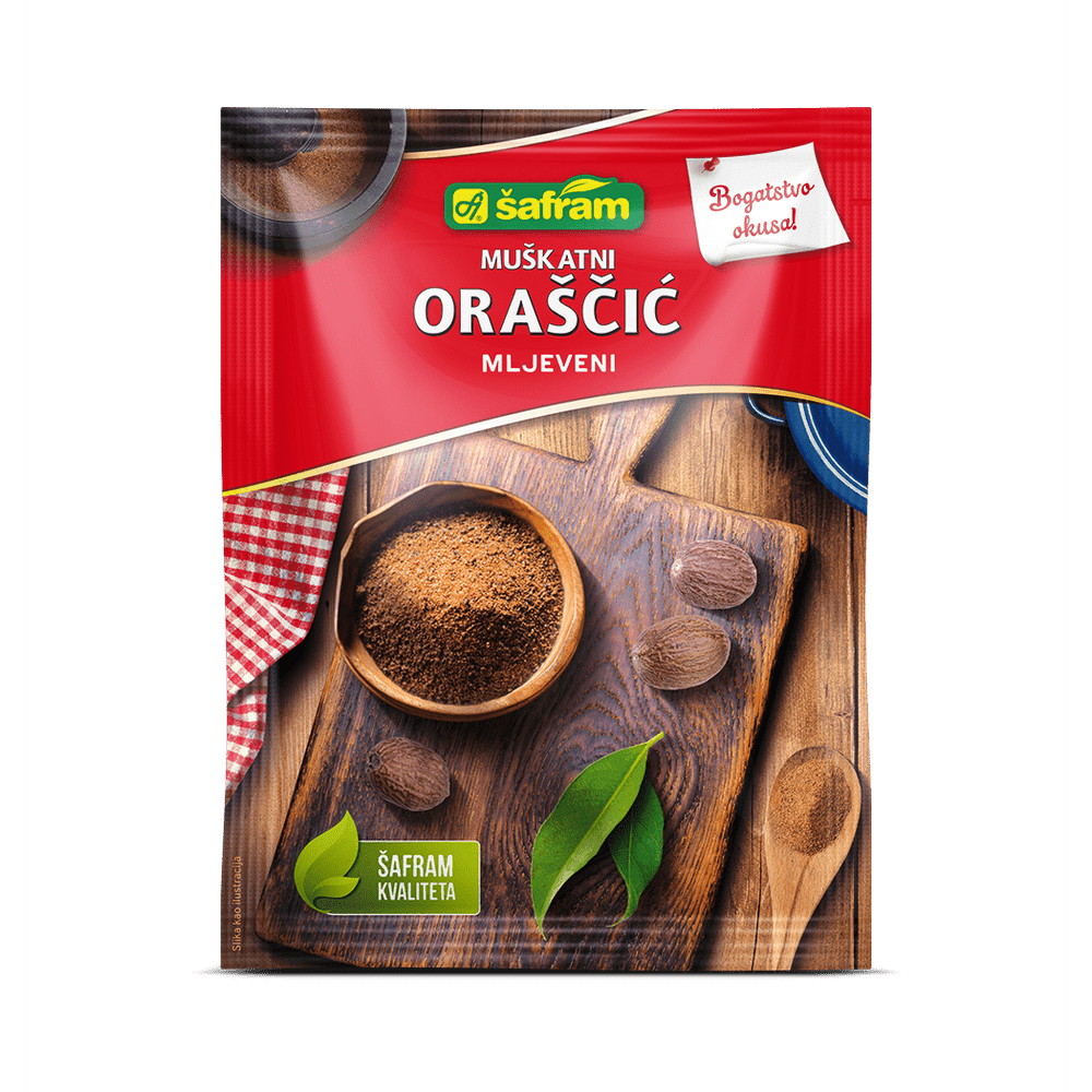 Safram Muskatnuss gemahlen - 15g
