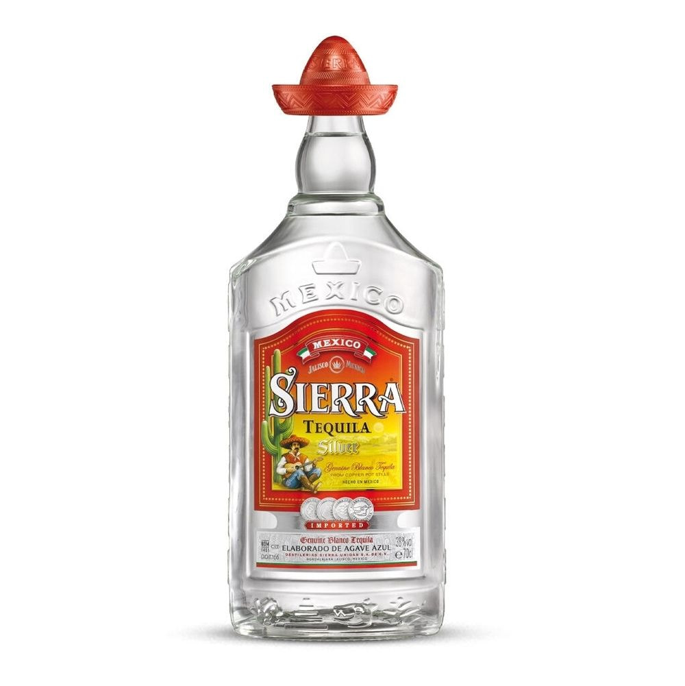 Tequila Sierra Silver 38 % - 0.7l / 7