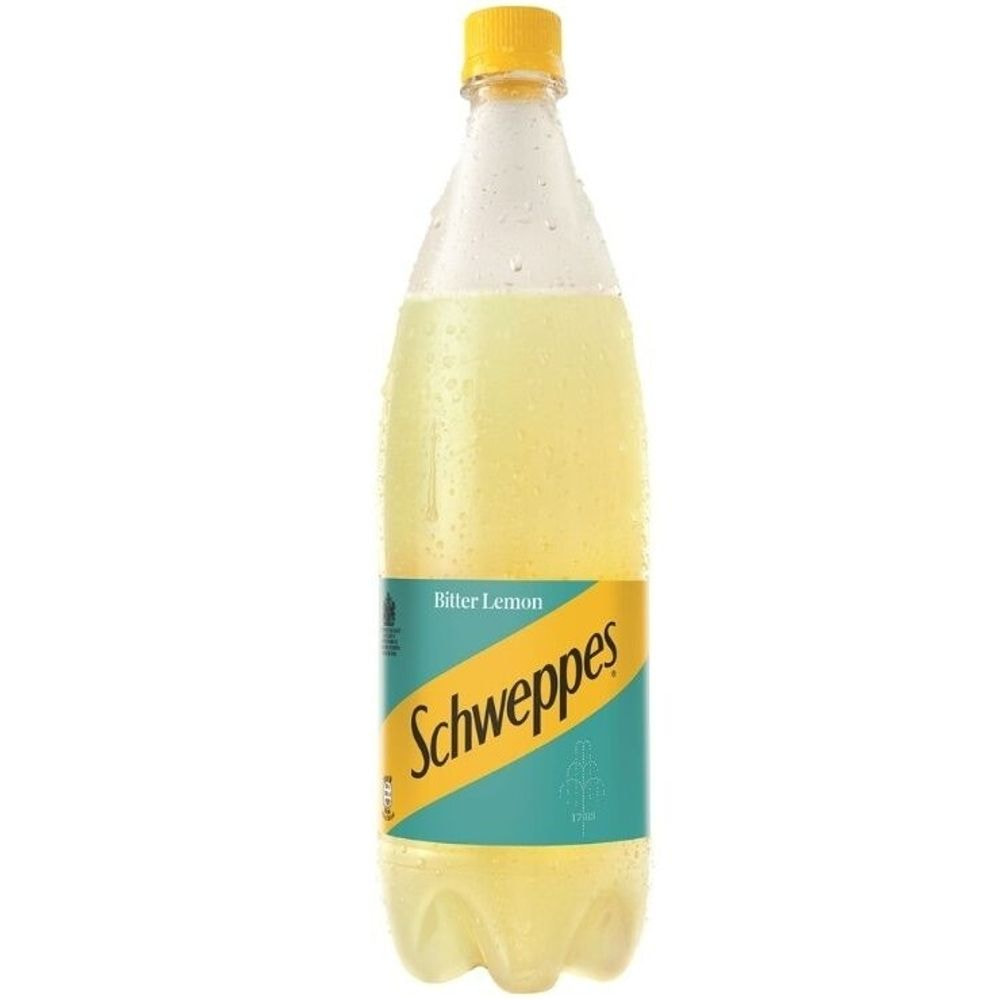 Schweppes Tonic, Bitter Lemon - 1L