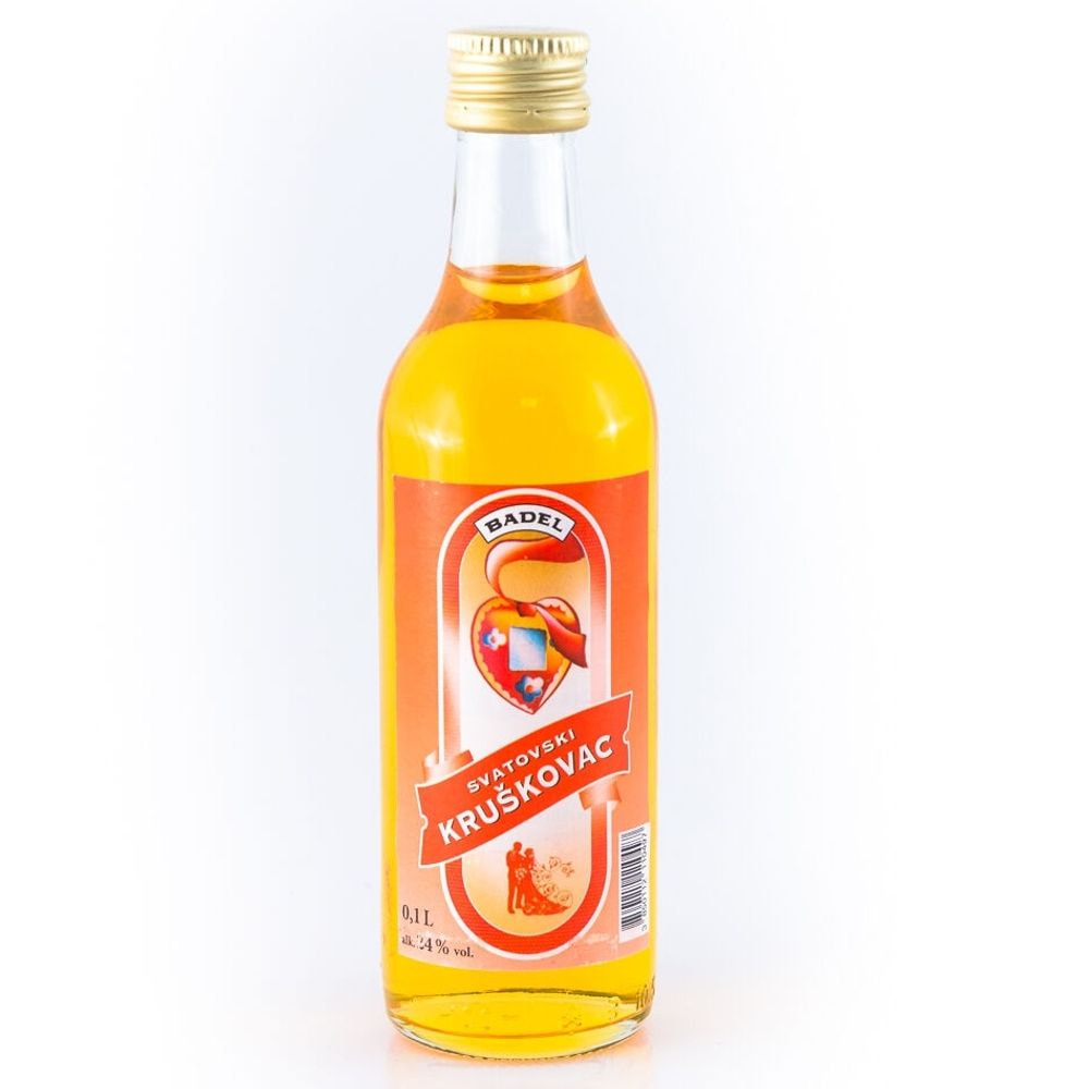 Kruskovac Birnenlikör 24 %  0.1l Badel /14