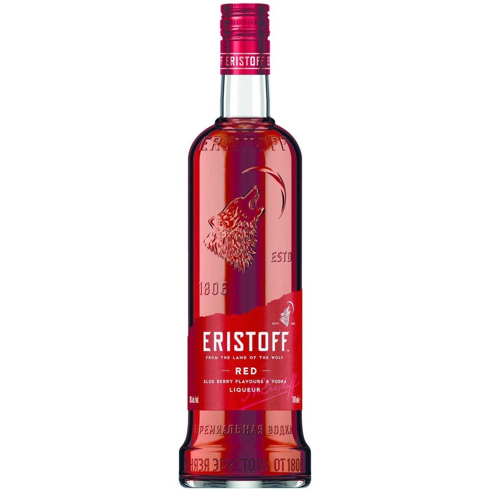Vodka Eristoff Red  18 % - 0.7l / 14