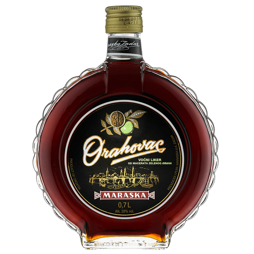 Orahovac Cutura Baumnusslikör Maraska 28 % - 0.7l / 14