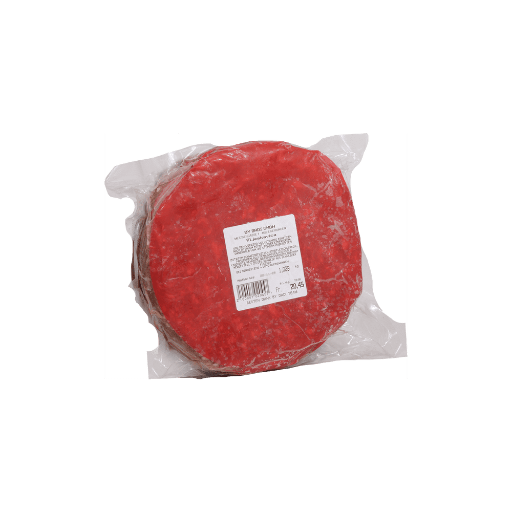 Pljeskavica, Hamburger Dadi - 1 Kg