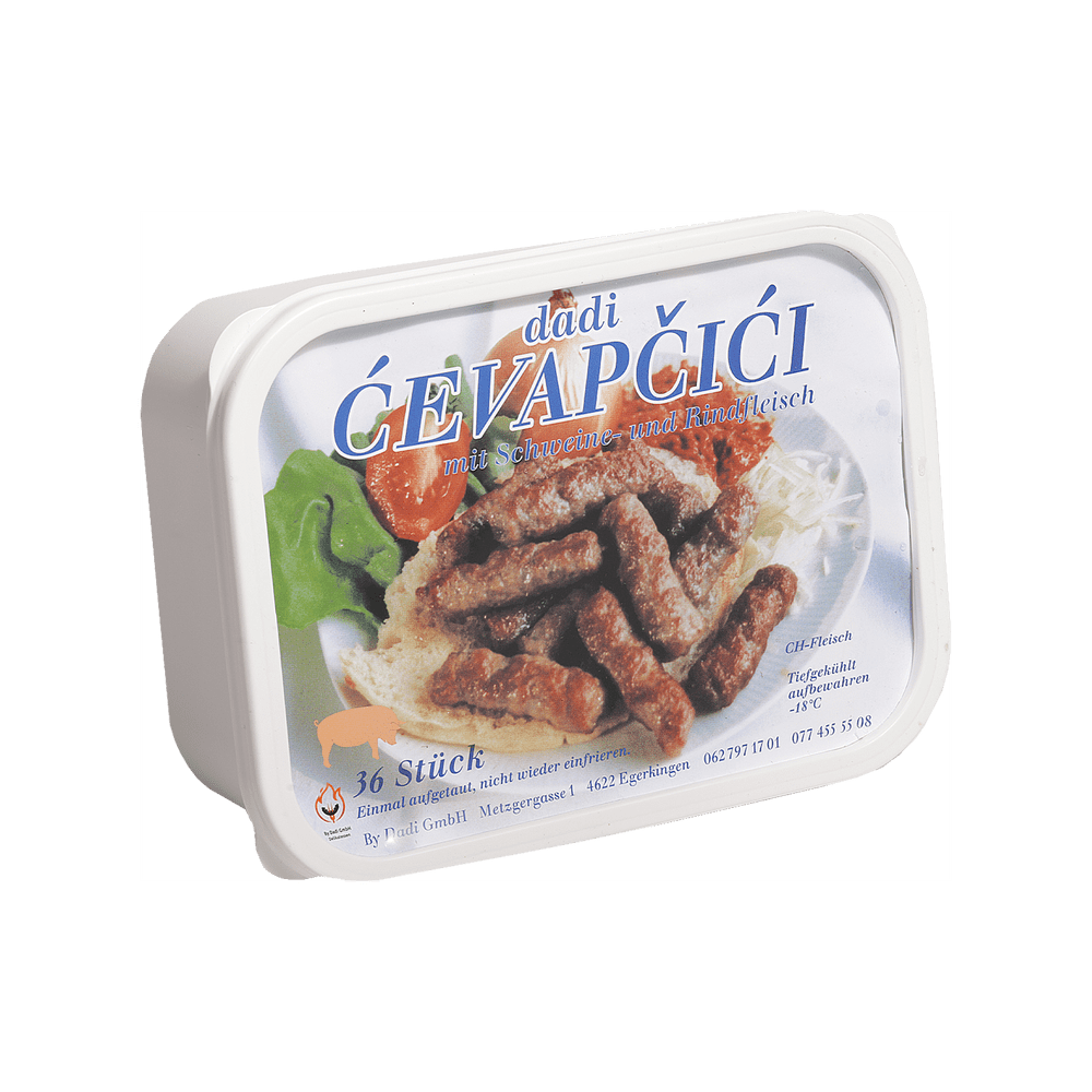 Cevapcici Schwein/Rind - 1kg Dadi