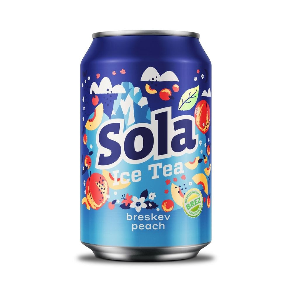 Sola Ice Tea - 0.33 Dosen