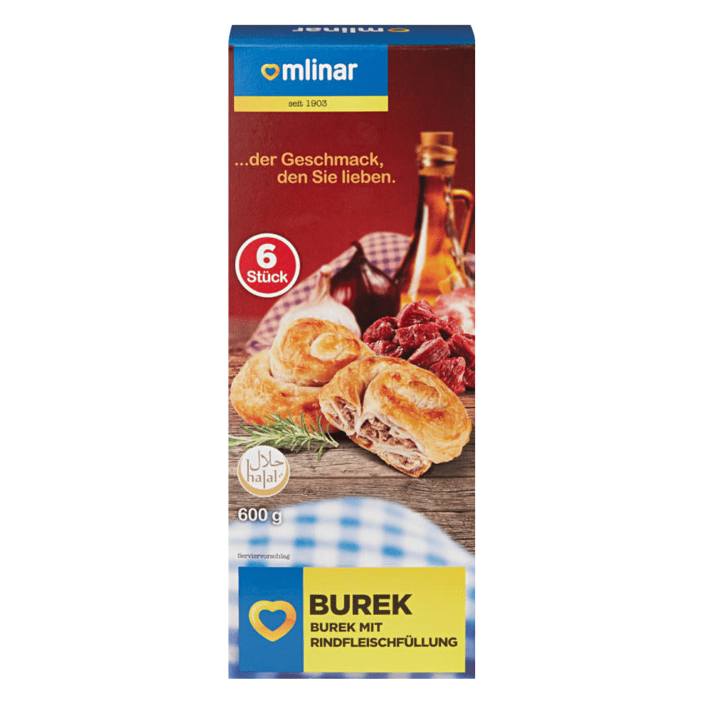 Mlinar Burek Mit Rindfleisch - 600g