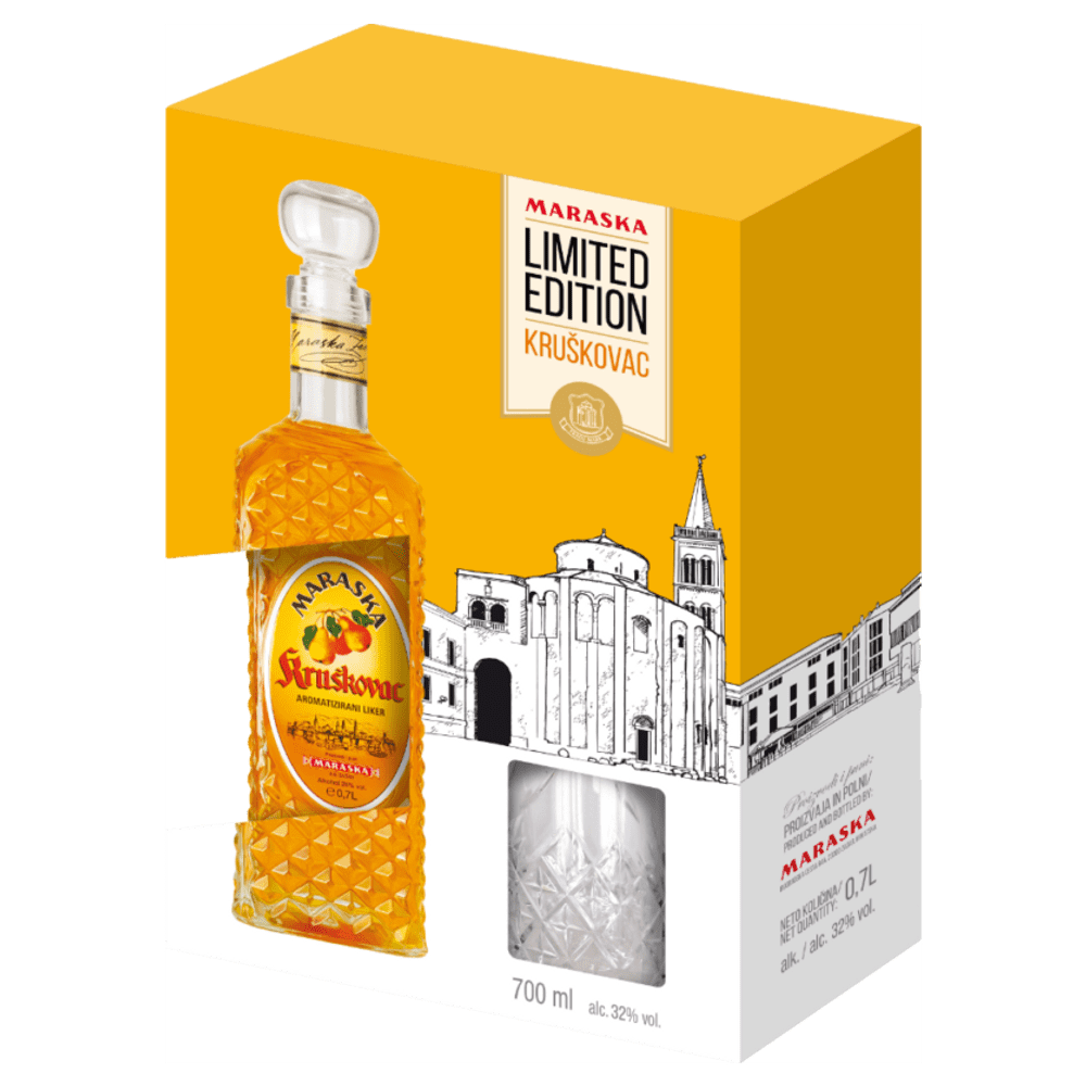 Kruskovac 25 % - 0.7l /14 im Geschenkkarton inkl.1 Glas