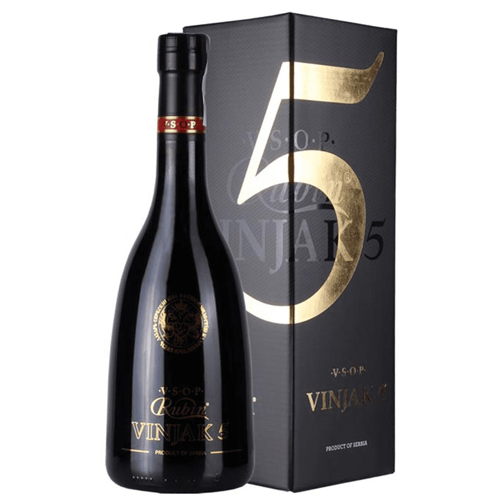 Vinjak/Brandwein Rubin Geschenkbox 40 % 1l / 16