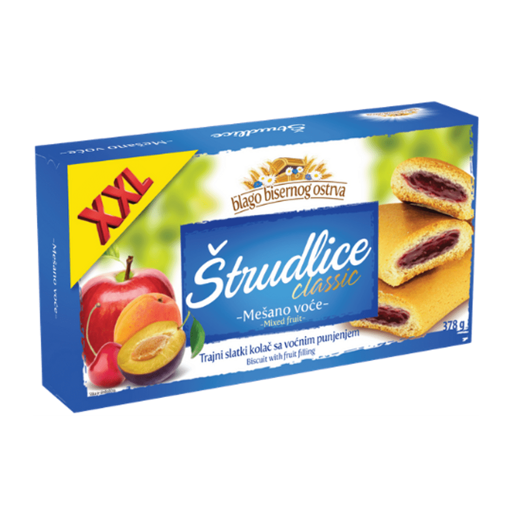 Strudel XXL Früchte mix 378g