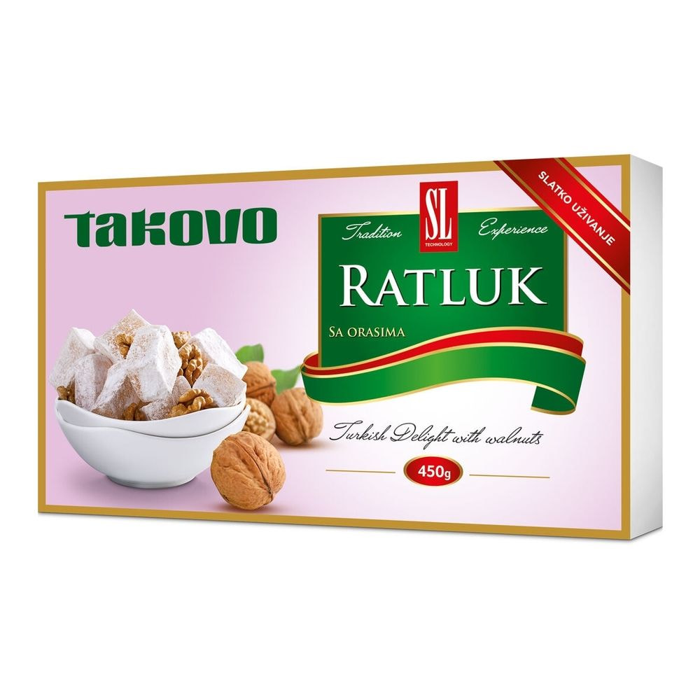 Lokum Takovo Baumnuss - 450g
