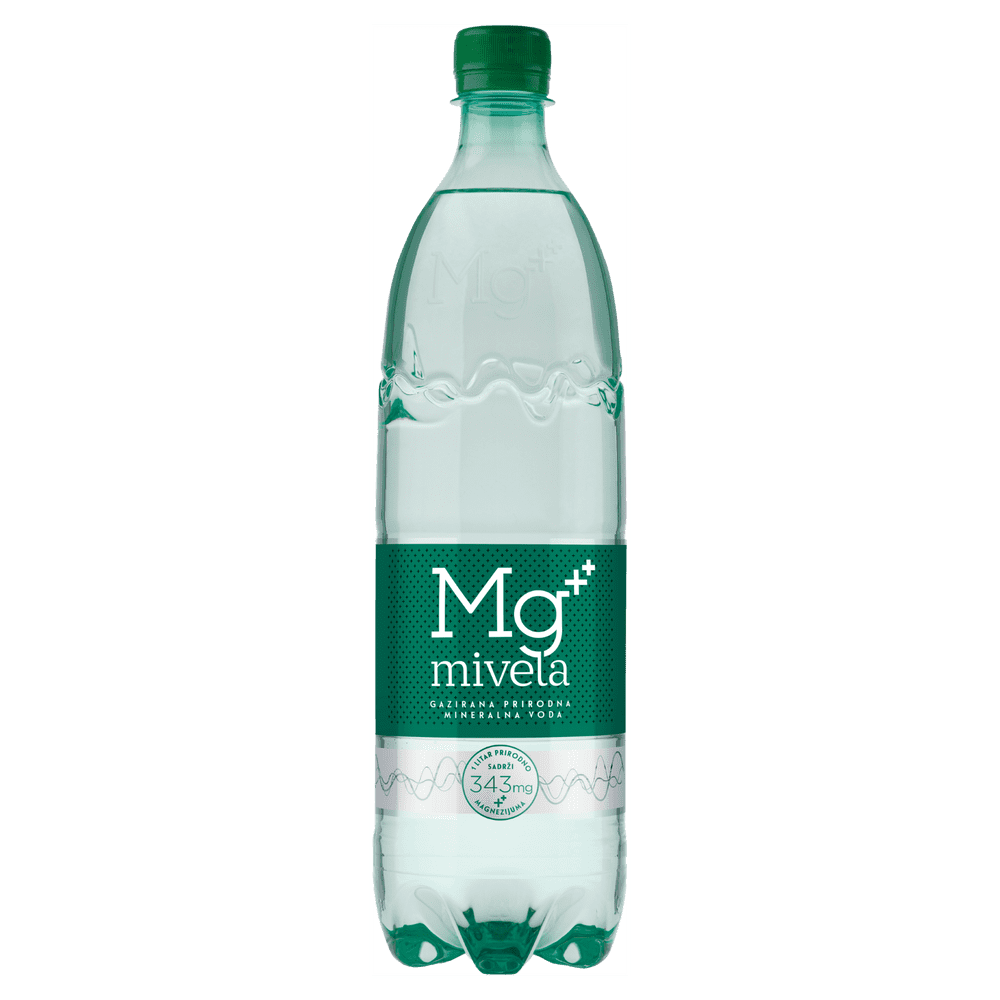 Mineralwasser Mivela grün - 1 l