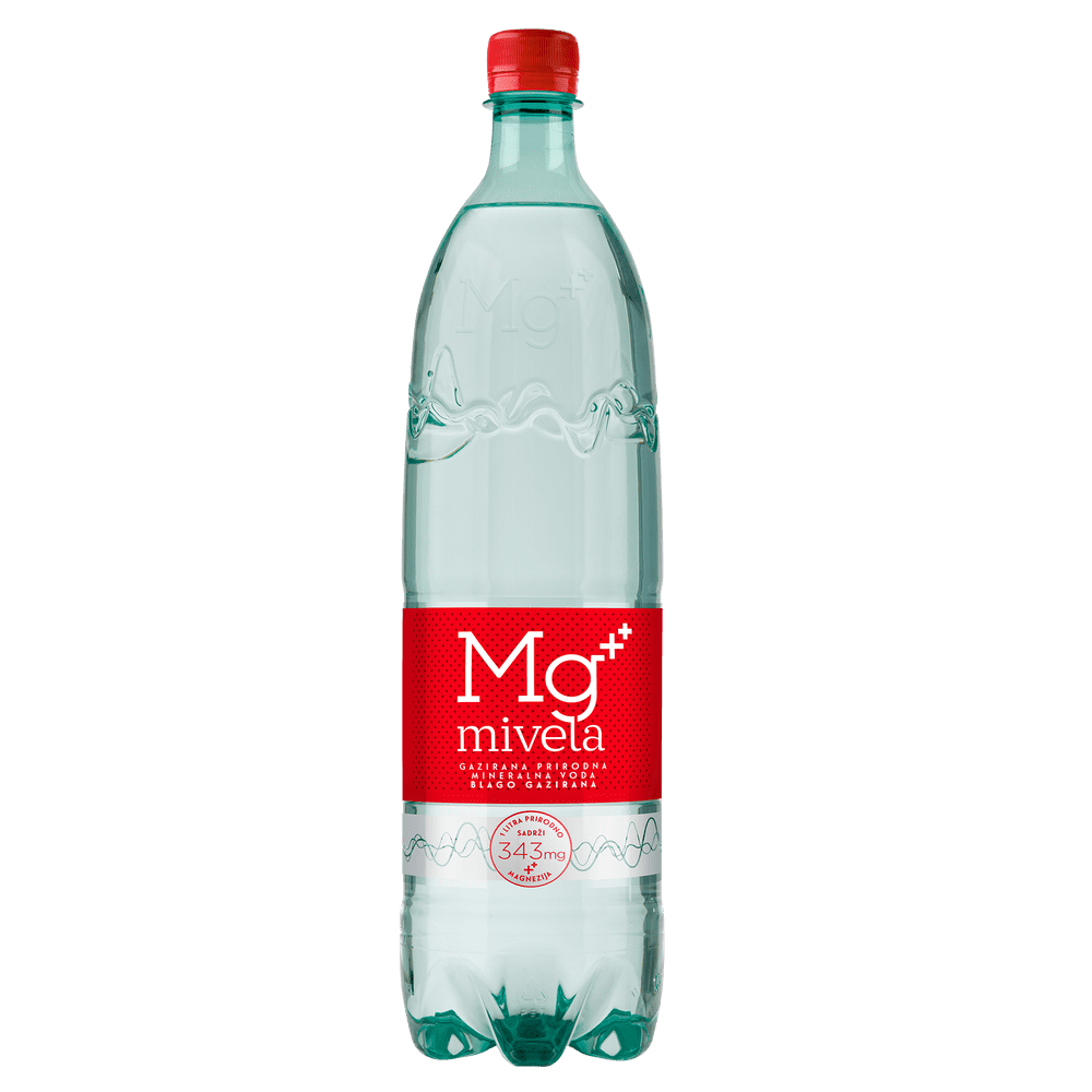 Mineralwasser Mivela rot - 1 l