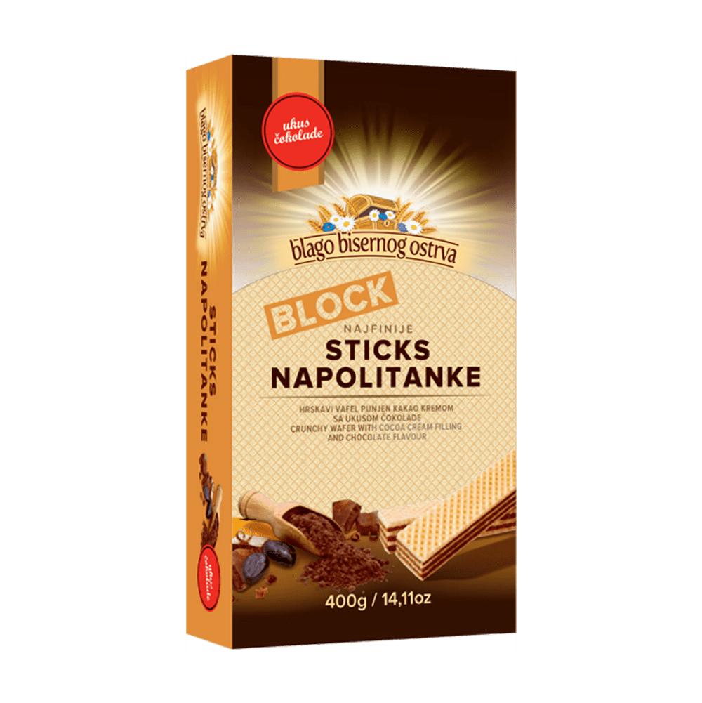 Waffeln - Kakao 400g 