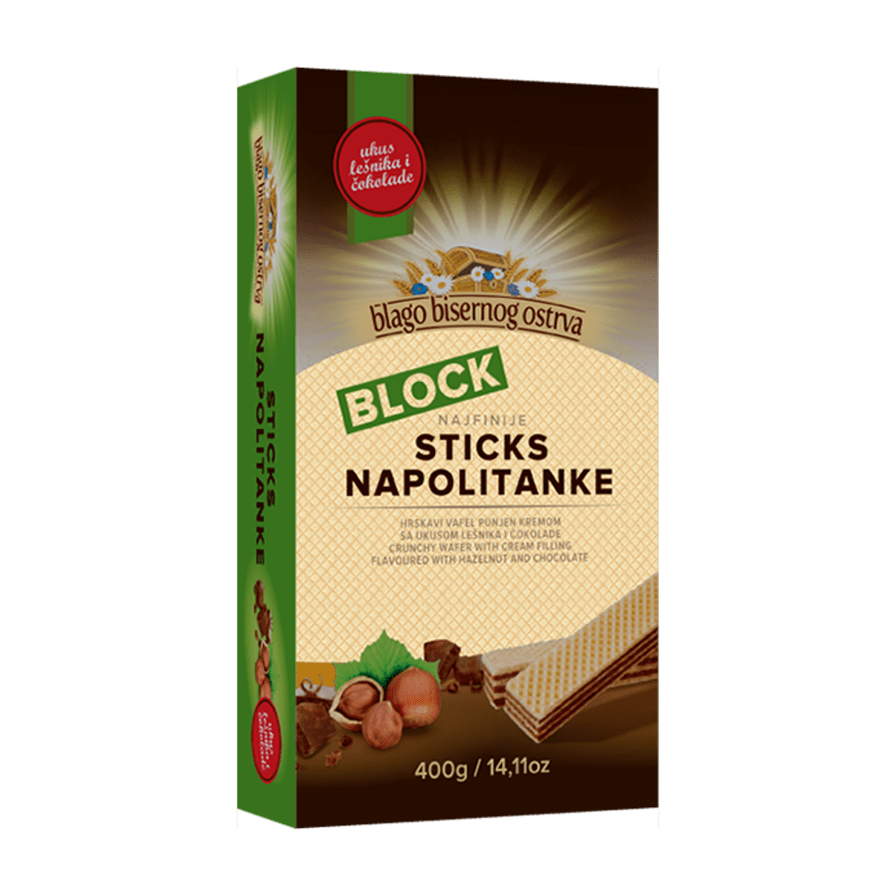 Waffeln - Haselnuss 400g 