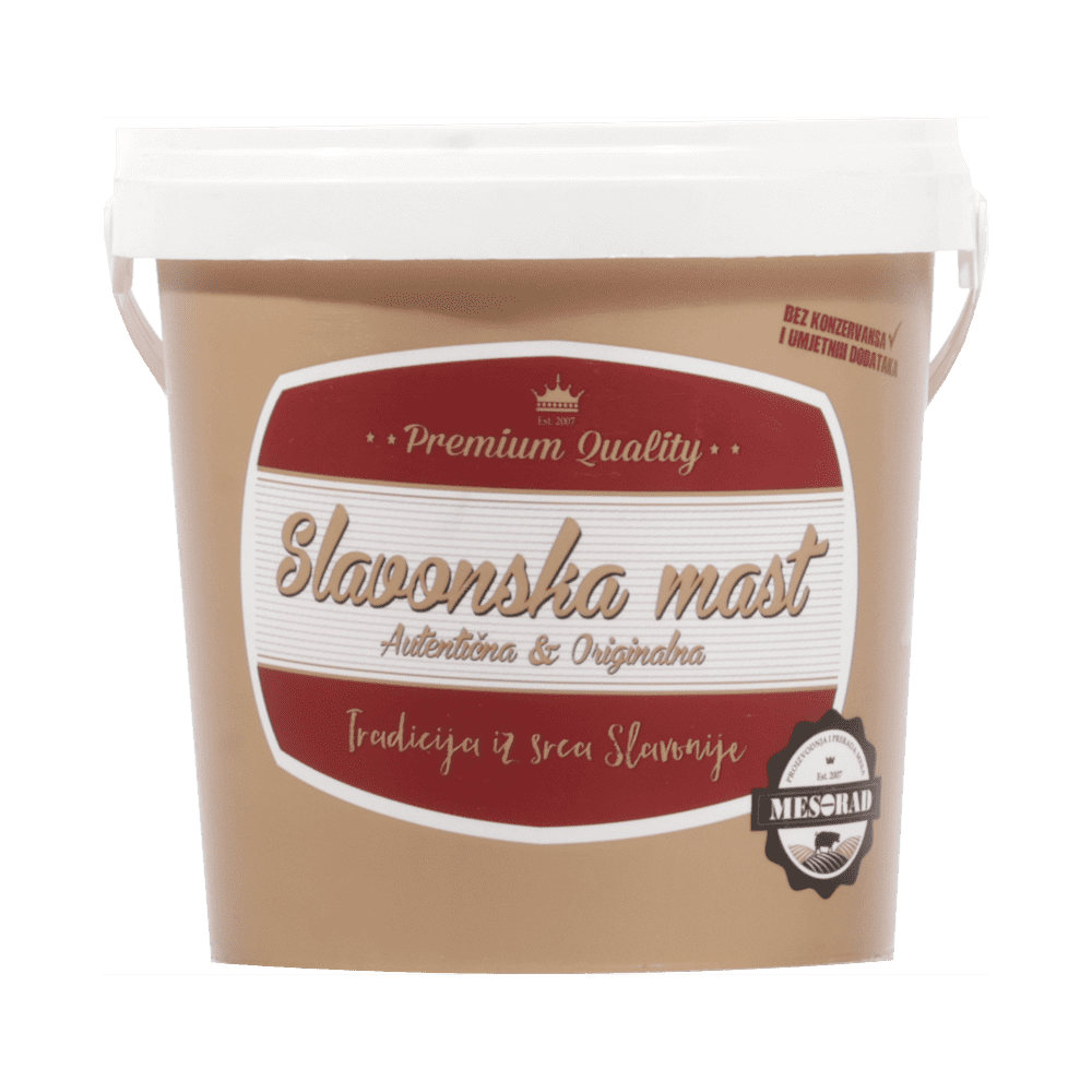 Original Slawonischer Schweineschmalz-Svinjska Mast - 1kg