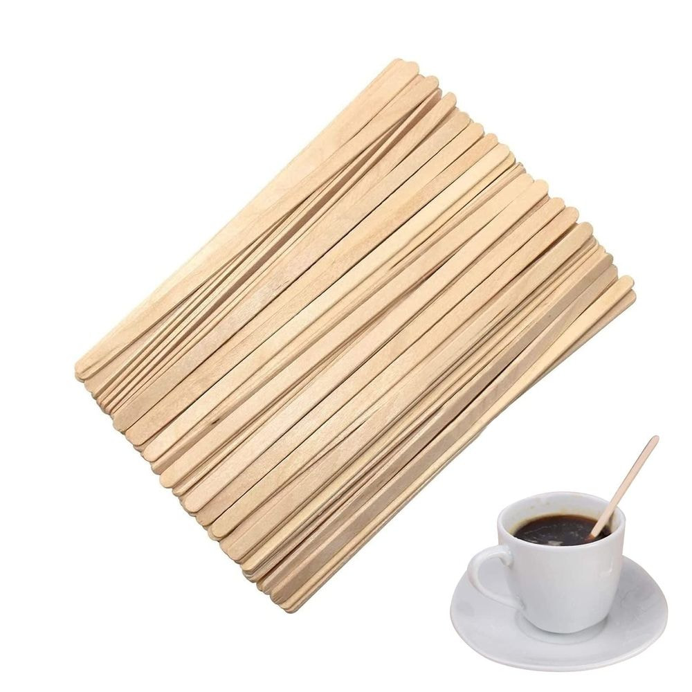 Rührstäbchen Kaffee Holz 250 Stück