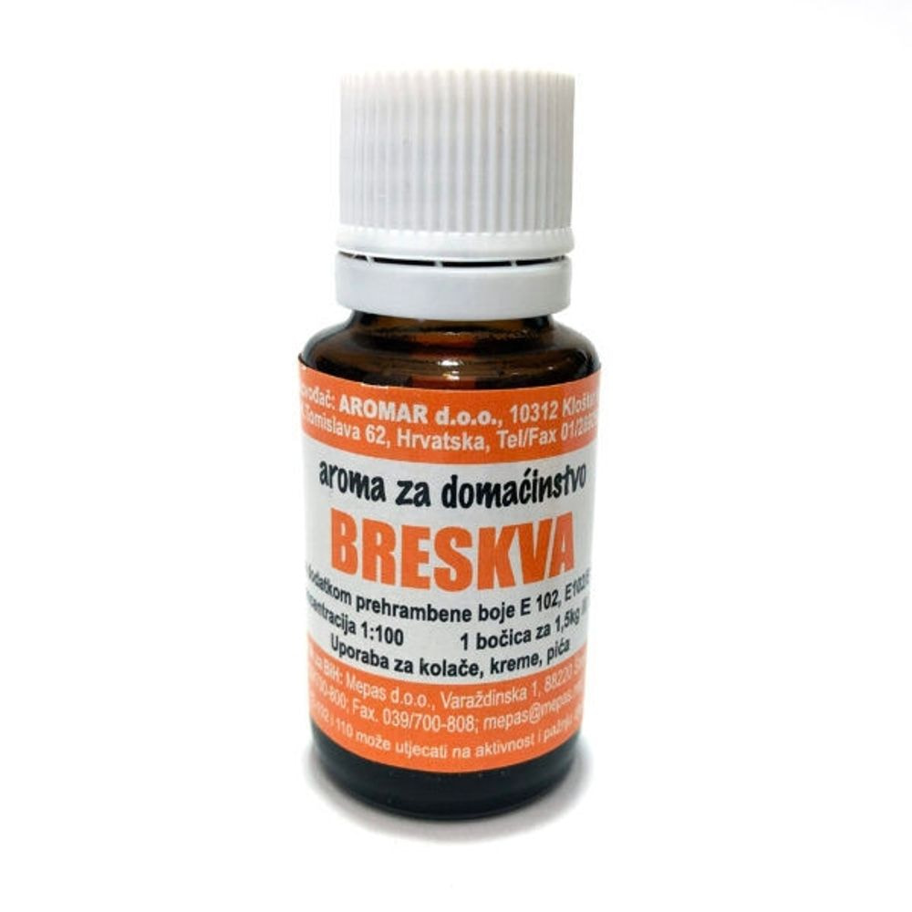 Aromar – Lebensmittel Aroma – Pfirsich – 15ml