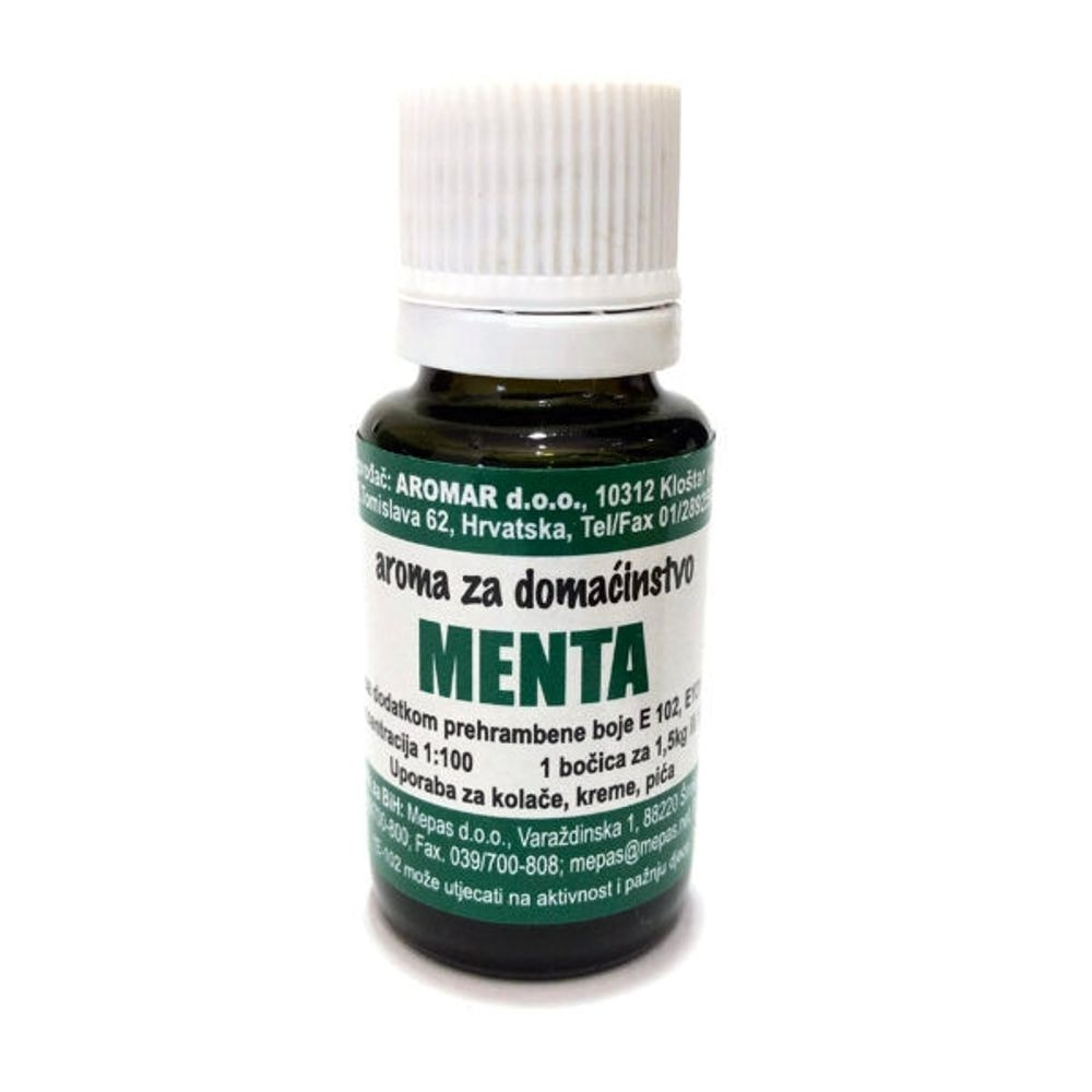 Aromar – Lebensmittel Aroma – Minze – 15ml