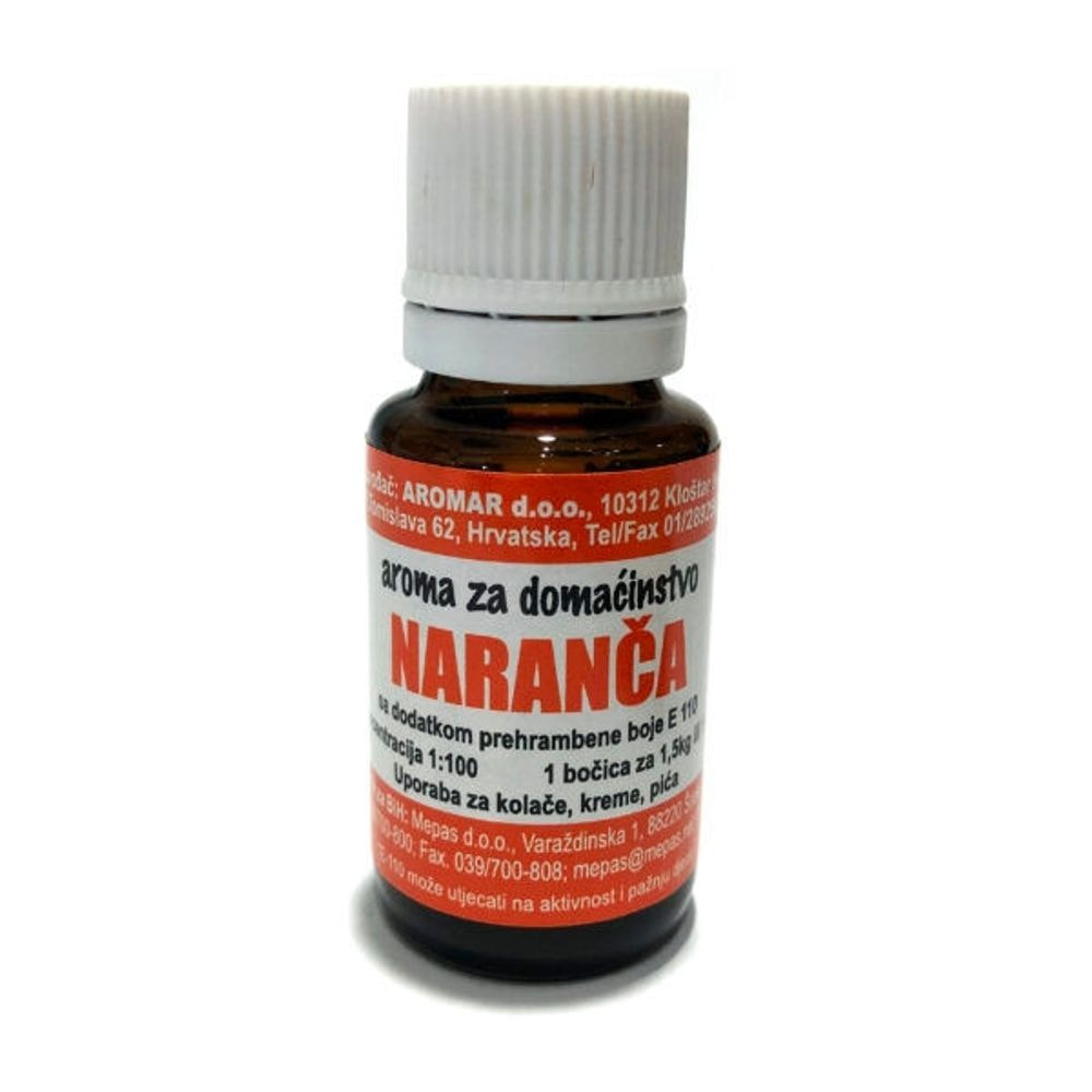 Aromar – Lebensmittel Aroma – Orange – 15ml