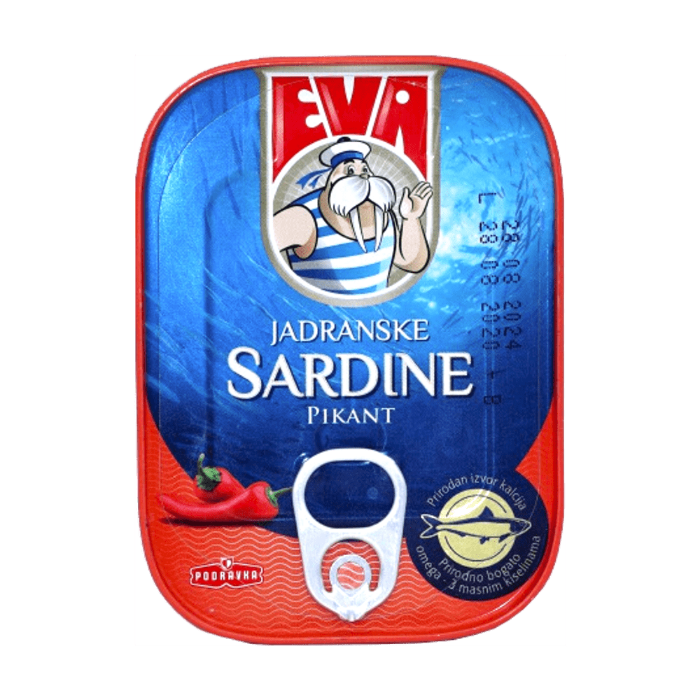 Podravka EVA Sardinen pikant - 115g